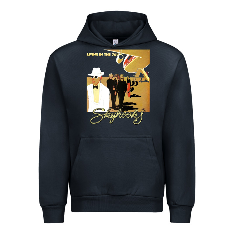 Ausrock 08 Skyhooks Vintage Living In The 70's Urban Hoodie by lanVoArt | Teevron