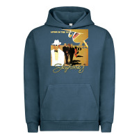 Pigment Midnight Navy ausrock 08 skyhooks vintage living in the 70's Urban Hoodie - lanVoArt