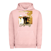 Pigment Salmon ausrock 08 skyhooks vintage living in the 70's Urban Hoodie - lanVoArt
