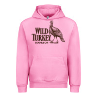 Fuchsia Pink wild turkey bourbon Urban Hoodie - lanVoArt