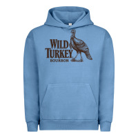Pigment Pebble Blue wild turkey bourbon Urban Hoodie - lanVoArt