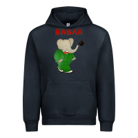 Navy babar the elephant Urban Hoodie - lanVoArt