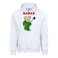 White babar the elephant Urban Hoodie - lanVoArt