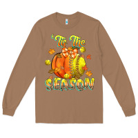Toasted Coconut its the season softball Long Sleeve Tee - CowGirlArtShop