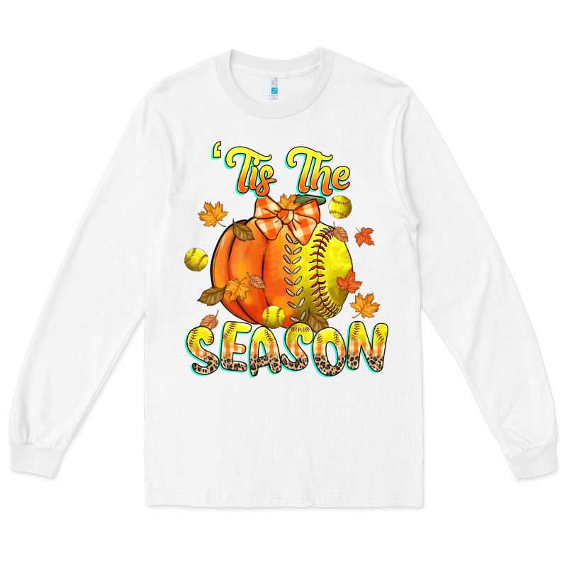 Its The Season Softball Long Sleeve Tee by CowGirlArtShop | Teevron