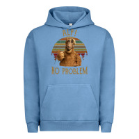 Pigment Pebble Blue alf alien no problem vintage Urban Hoodie - lanVoArt