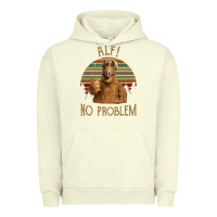 Pigment Pistachio alf alien no problem vintage Urban Hoodie - lanVoArt