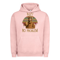 Pigment Salmon alf alien no problem vintage Urban Hoodie - lanVoArt