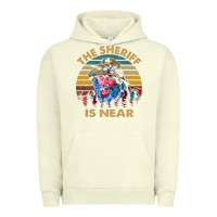 Pigment Pistachio the sheriff is near blazing art saddles do it vintage gift for fans Urban Hoodie - lanVoArt