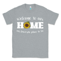 Heather Grey welcome to our Home Sunflower Classic Tee - Bettercallsaul
