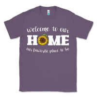 Lavender welcome to our Home Sunflower Classic Tee - Bettercallsaul
