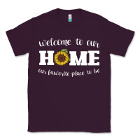 Plum welcome to our Home Sunflower Classic Tee - Bettercallsaul