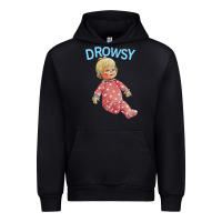 Black drowsy doll Urban Hoodie - lanVoArt