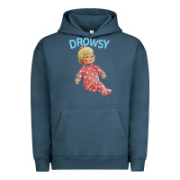 Pigment Midnight Navy drowsy doll Urban Hoodie - lanVoArt