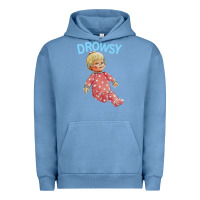 Pigment Pebble Blue drowsy doll Urban Hoodie - lanVoArt