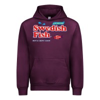 Mauve Wine swedish fish Urban Hoodie - lanVoArt