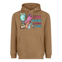 Toasted Coconut nursing student tears Heavyweight Hoodie - RacoonDesign