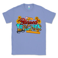 Colony Blue blessed teacher Classic Tee - RanaPortraitStore