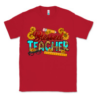 Red blessed teacher Classic Tee - RanaPortraitStore