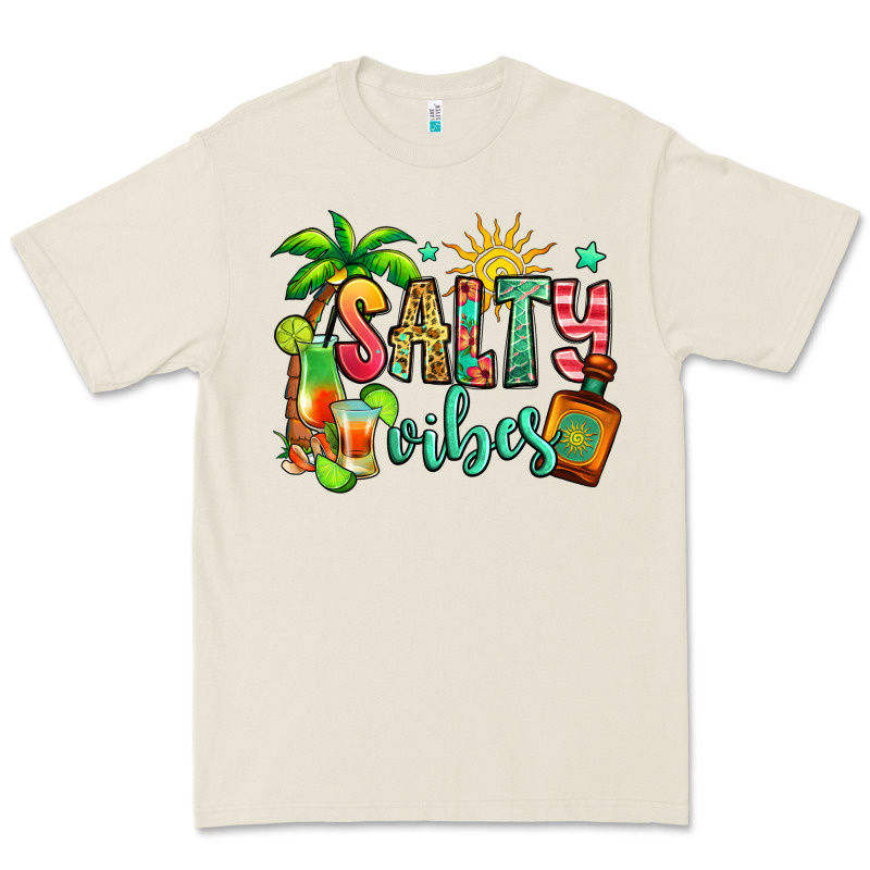 Salty Vibes Tequila Summer Premium Tee by Jasminsmagicworld | Teevron