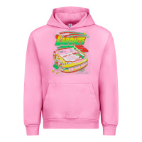 Fuchsia Pink terry labonte corn flakes 5 Urban Hoodie - lanVoArt