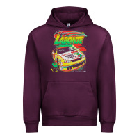 Mauve Wine terry labonte corn flakes 5 Urban Hoodie - lanVoArt