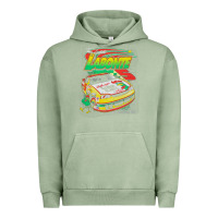 Pigment Oil Green terry labonte corn flakes 5 Urban Hoodie - lanVoArt