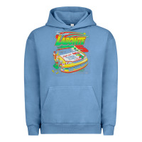 Pigment Pebble Blue terry labonte corn flakes 5 Urban Hoodie - lanVoArt