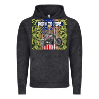 Vintage Black born to ride Vintage Hoodie - TumblerDesignByShophia