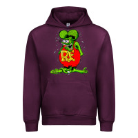 Mauve Wine ratfink Urban Hoodie - lanVoArt