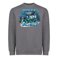 Storm merry and bright Heavyweight Sweatshirt - FaDigitalArtStudio