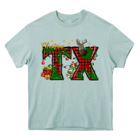 Arona Christmas Texas With Deer Heavy Core Tee - BundleAndBundleShop