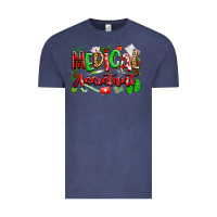 Vintage Denim christmas medical assistant Vintage Tee - texasbilliewilder