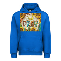 Cobalt just pray Urban Hoodie - BarkalooDesign