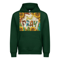 Forest Green just pray Urban Hoodie - BarkalooDesign