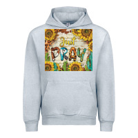 Heather Grey just pray Urban Hoodie - BarkalooDesign