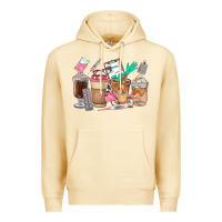 Pina Colada Nurse Coffee Cups Premium Hoodie - FaDigitalArtStudio