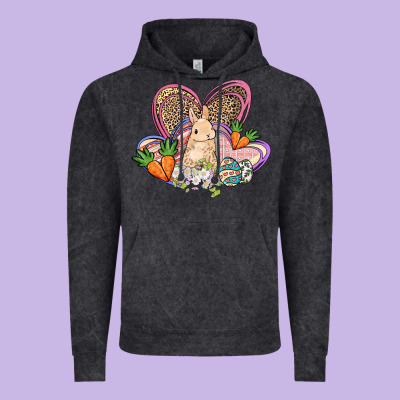 Easter Heart Easter Day Vintage Hoodie Designed By Howdyjamesfarm