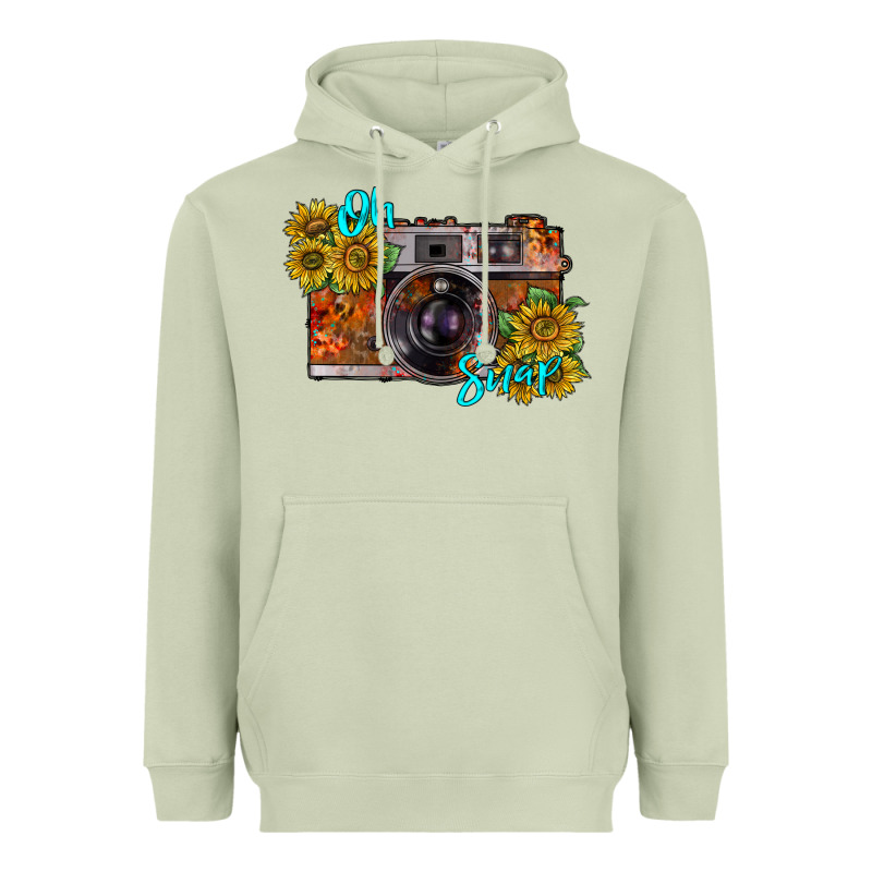 Oh Snap Heavyweight Hoodie by RacoonDesign | Teevron