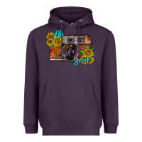 Plum oh snap Heavyweight Hoodie - RacoonDesign