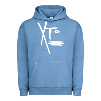 Pigment Pebble Blue xtc classic  gift Urban Hoodie - lanVoArt