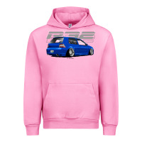 Fuchsia Pink r32 Urban Hoodie - lanVoArt