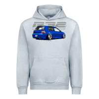 Heather Grey r32 Urban Hoodie - lanVoArt