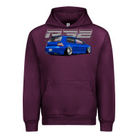 Mauve Wine r32 Urban Hoodie - lanVoArt