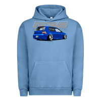 Pigment Pebble Blue r32 Urban Hoodie - lanVoArt