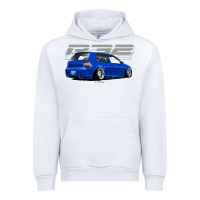 White r32 Urban Hoodie - lanVoArt
