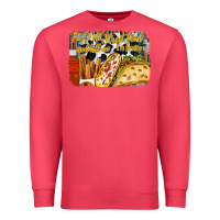 Cardinal feed me street food and tell me im pretty Premium Sweatshirt - RacoonDesign