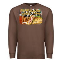 Chestnut feed me street food and tell me im pretty Premium Sweatshirt - RacoonDesign