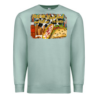 Seafoam feed me street food and tell me im pretty Premium Sweatshirt - RacoonDesign
