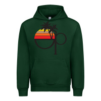 Forest Green ocean pacific Urban Hoodie - lanVoArt